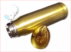 Garrafa Termica Bullet Munição Bala Projétil Inox 350ml
